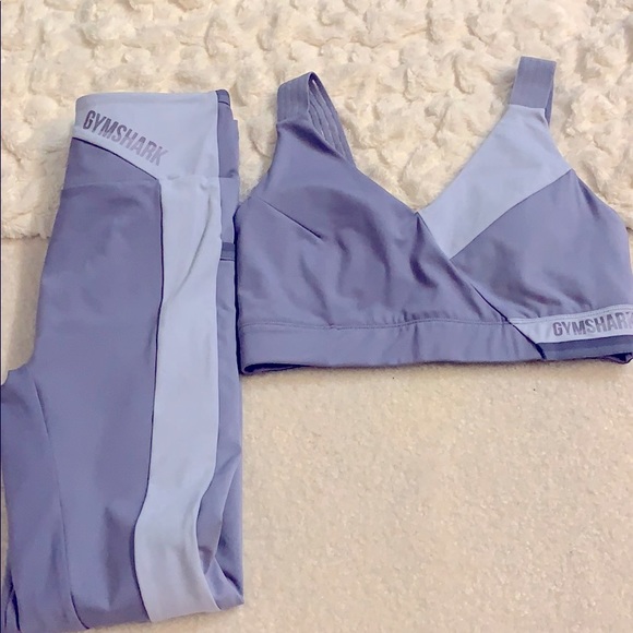 Gymshark Other - Gymshark NWOT// Colour Block Steel Blue Set $65